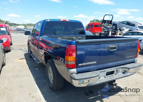 2002 Chevrolet Silverado 1500 Ls из США, поврежденный, VIN 2GCEK19T221286296